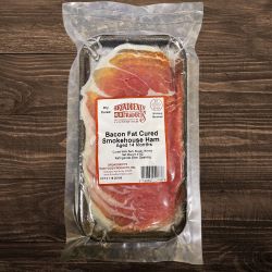 Bacon Fat Cured Sliced Ham  4oz